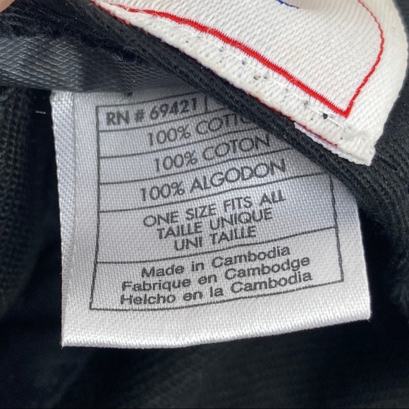 New England Patriots NFL 2004 AFC Champions Strapback Hat Black Embroidered Logo - Picture 11 of 11